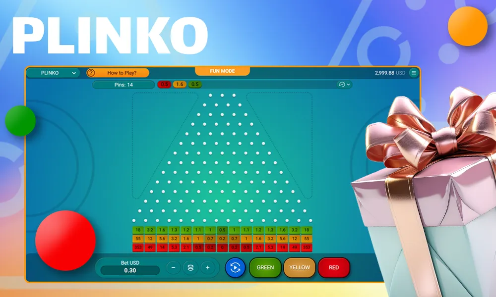 Get Plinko bonuses at casino
